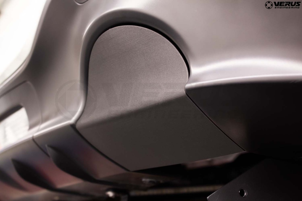 azuazuページ / オーダー Exhaust Cutout Cover - 22+ Toyota GR86/Subaru BRZ (BLEMISH